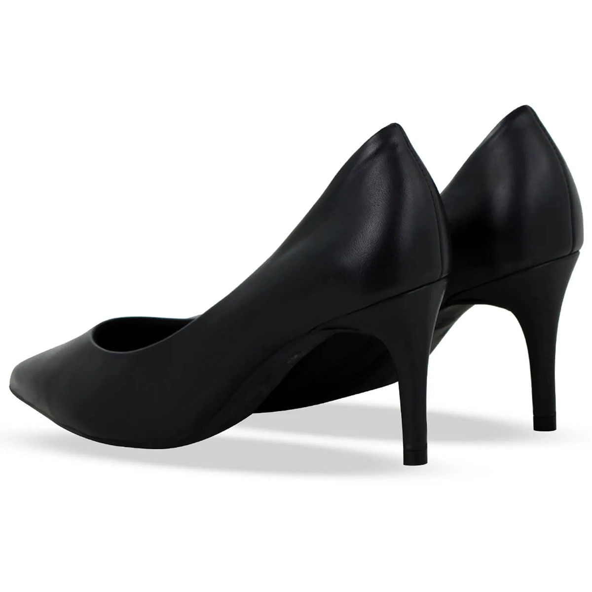 BOTTERO CALCADOS SCARPIN CASUAL FEMININO PRETO 353701-12 COURO ATANADO NAPOLI-1767023483171