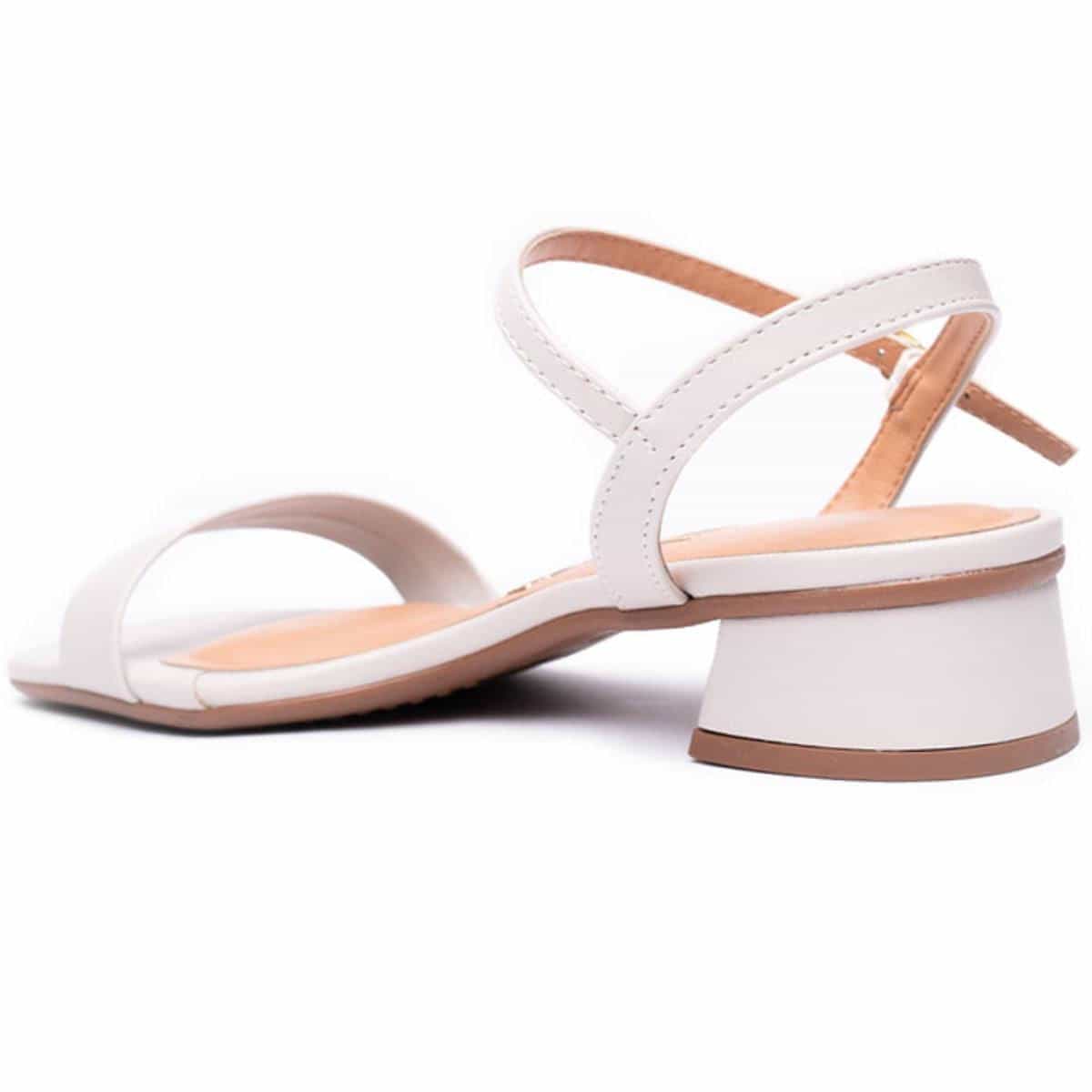 Sandália Vizzano Salto Bloco Feminina Cinza-1767037590696