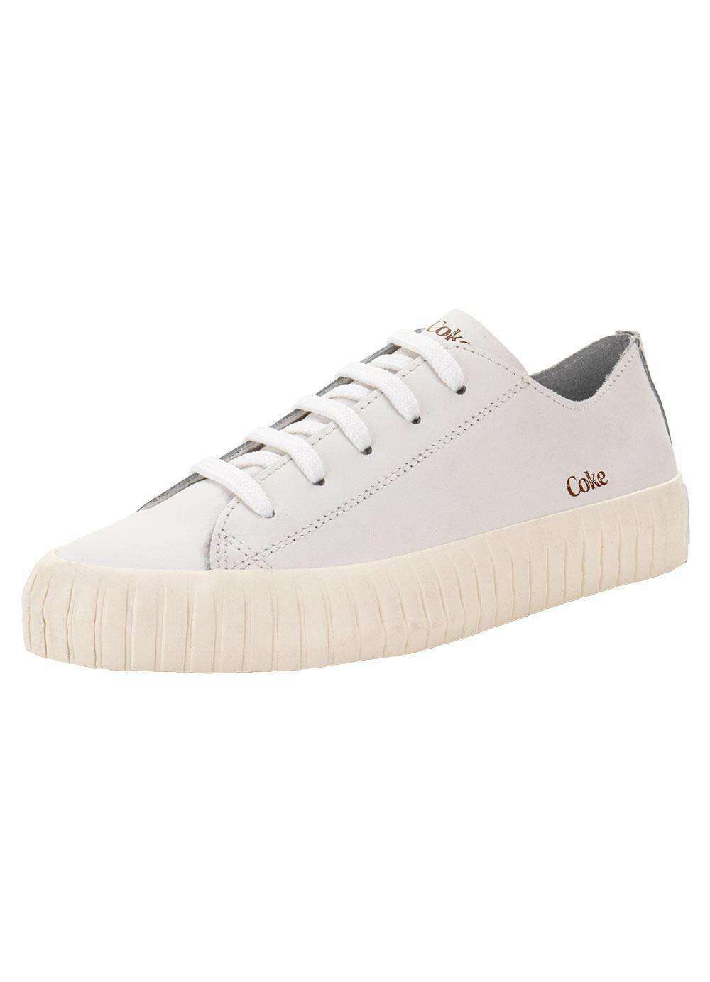 CALCADOS TENIS CASUAL FEMININO FEMININO BRANCO NEWPOART LEATHER CC2441-BCO SINT-1743697130013