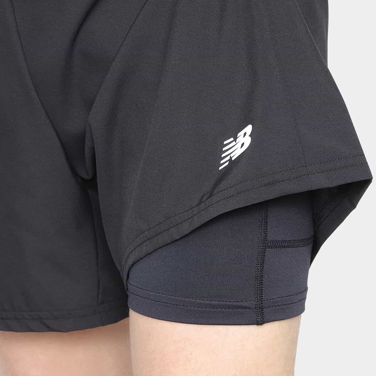 TEXTIL BERMUDA RUNNING MASCULINO PRETO. MS41230B-BK M SPORT ESSENTIALS POLIESTER-1767800354866