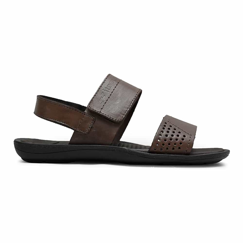 ITAPUA CALCADOS SANDALIA CASUAL MASCULINO CAFE 392 COURO-1767819381513