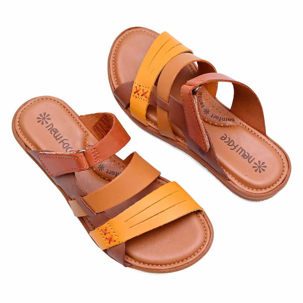 CALCADOS TAMANCO CASUAL RASTEIRA FEMININO BLONDE MIX 24-39501-51 COURO NEW VEGETAL-1767874729625