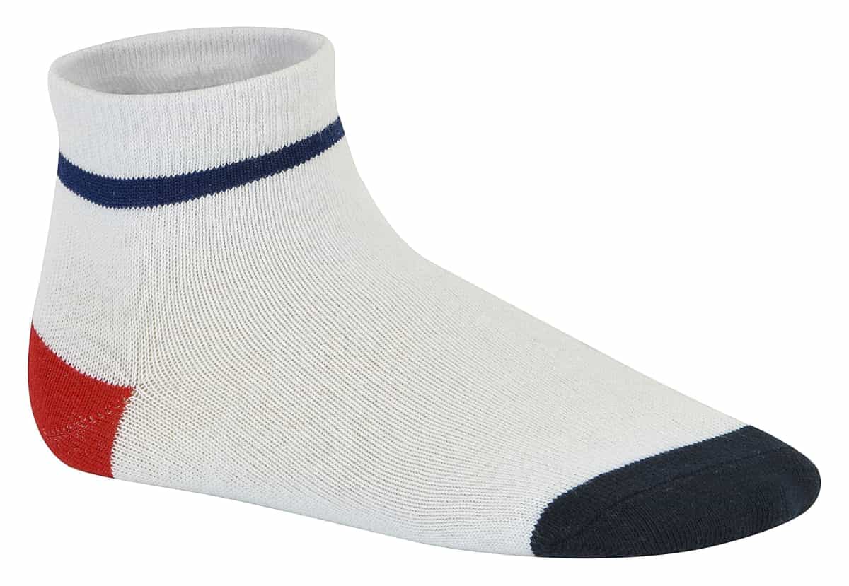 TEXTIL MEIA CASUAL MASCULINO INFANTIL BRANCO/MARINHO/VERMELHO/PRETO/CINZA 2899124409-86681 28 Ao 33 ALGODAO-1767877104936