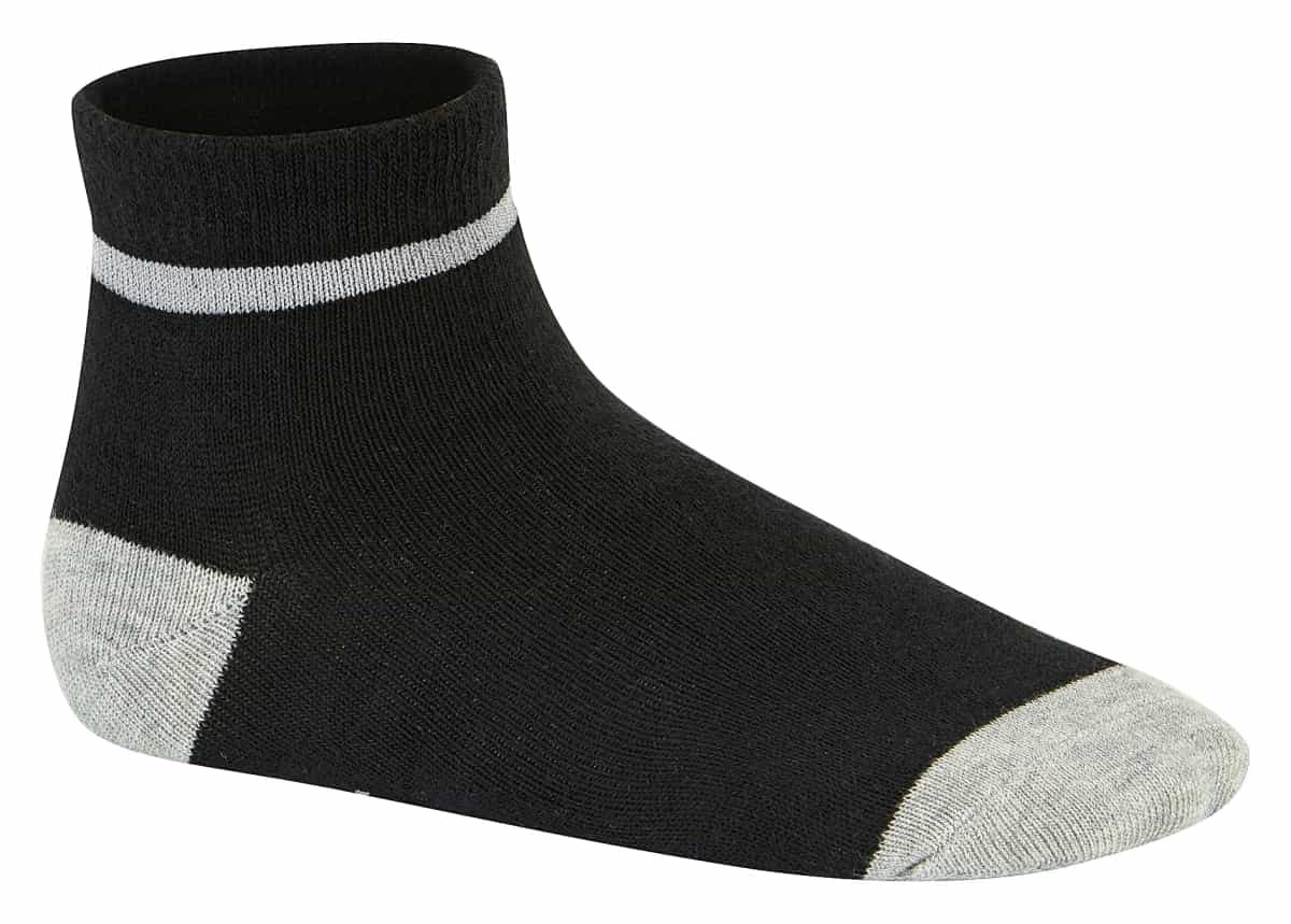 TEXTIL MEIA CASUAL MASCULINO INFANTIL BRANCO/MARINHO/VERMELHO/PRETO/CINZA 2899124409-86681 28 Ao 33 ALGODAO-1767877110399