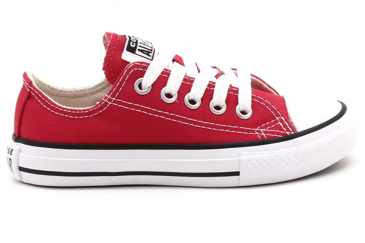 Tênis Chuck Taylor Converse All Star Infantil Vermelho