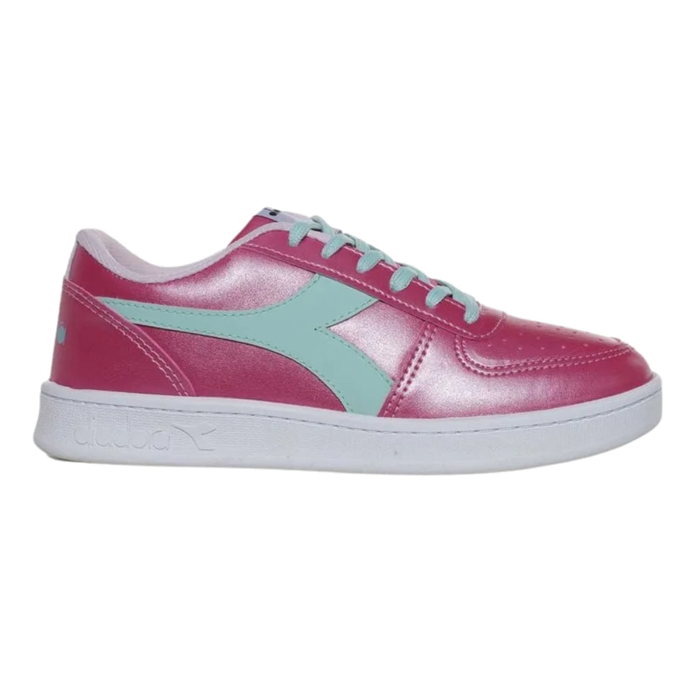 Tênis Diadora Playmaker Metal Feminino Rosa