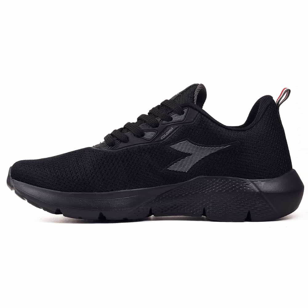 CALCADOS TENIS RUNNING UNISSEX PRETO/PRATA DFAR093-01 COLONNA SINT-1767963606221