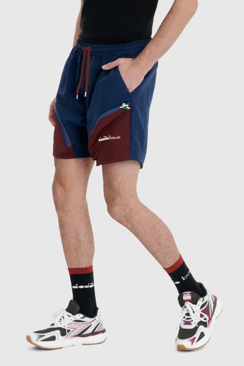 DIADORA TEXTIL SHORTS ESPORTE UNISSEX MARINHO 0089996-312 ESSENCIAL POCKETS BAW X DIADORA POLIESTER-1767969553834