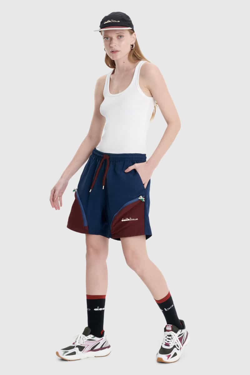 DIADORA TEXTIL SHORTS ESPORTE UNISSEX MARINHO 0089996-312 ESSENCIAL POCKETS BAW X DIADORA POLIESTER-1767969559170