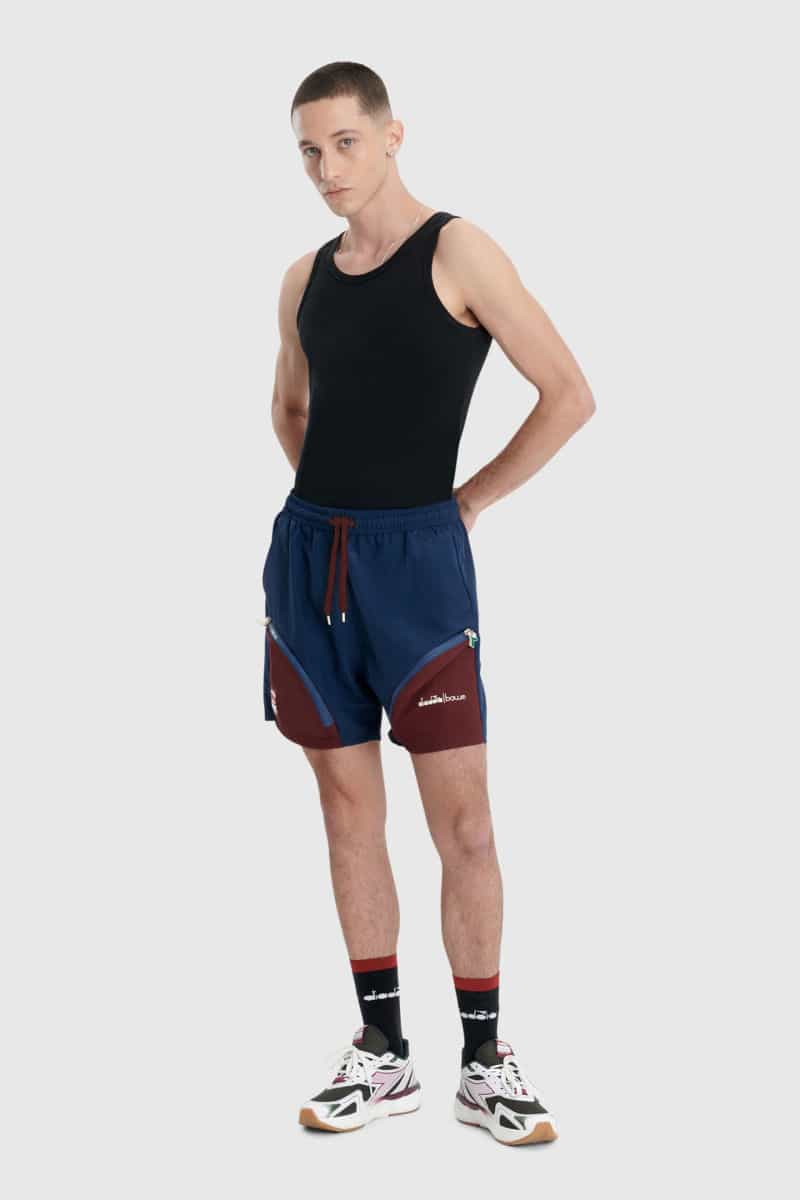 DIADORA TEXTIL SHORTS ESPORTE UNISSEX MARINHO 0089996-312 ESSENCIAL POCKETS BAW X DIADORA POLIESTER-1767969567393