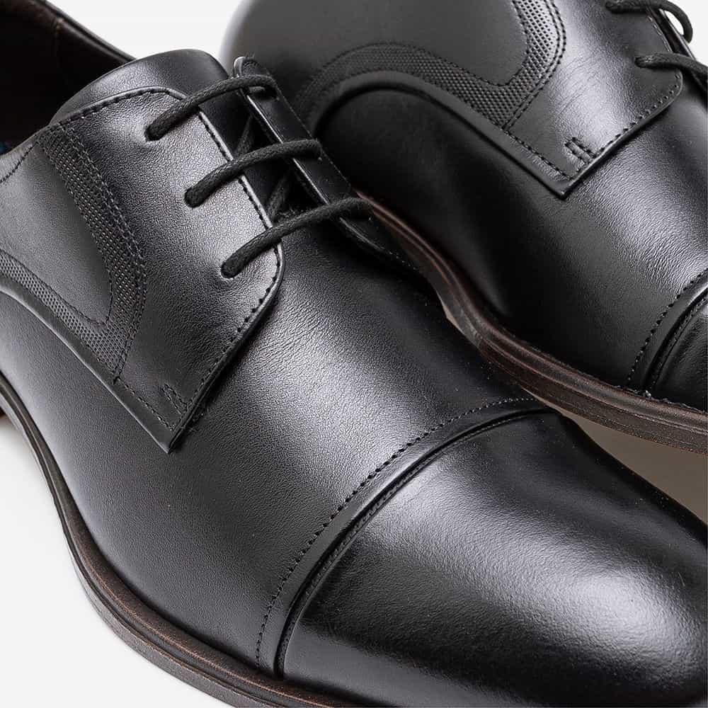 DEMOCRATA CALCADOS SAPATO CASUAL MASCULINO PRETO . 255106-001 COURO BOVINO-1767956731553