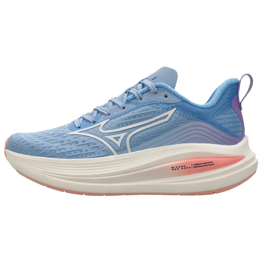 MIZUNO CALCADOS TENIS RUNNING FEMININO AZUL CLARO NEO AURA 101169169-AZCLAR SINT-1768222732715