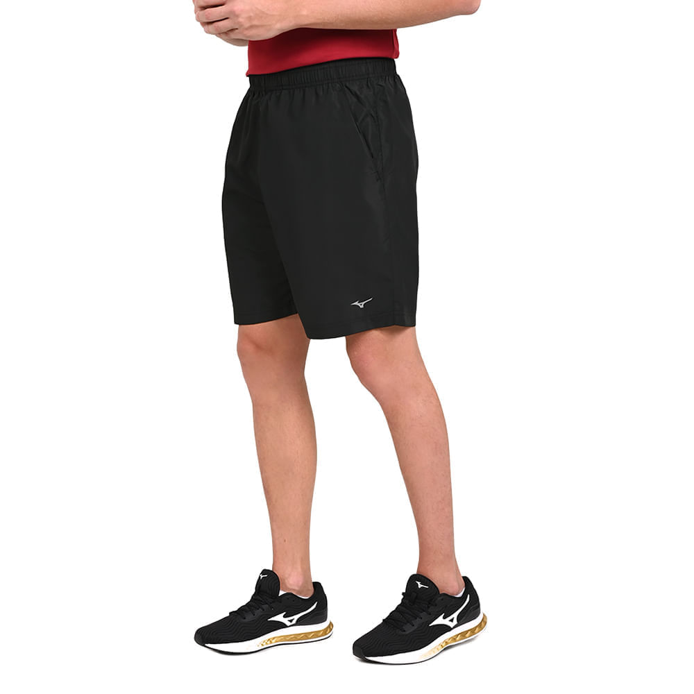 MIZUNO BERMUDA TRAINING MASCULINO PRETO. MIMST3363-PRET90 POLIESTER-1768223866657