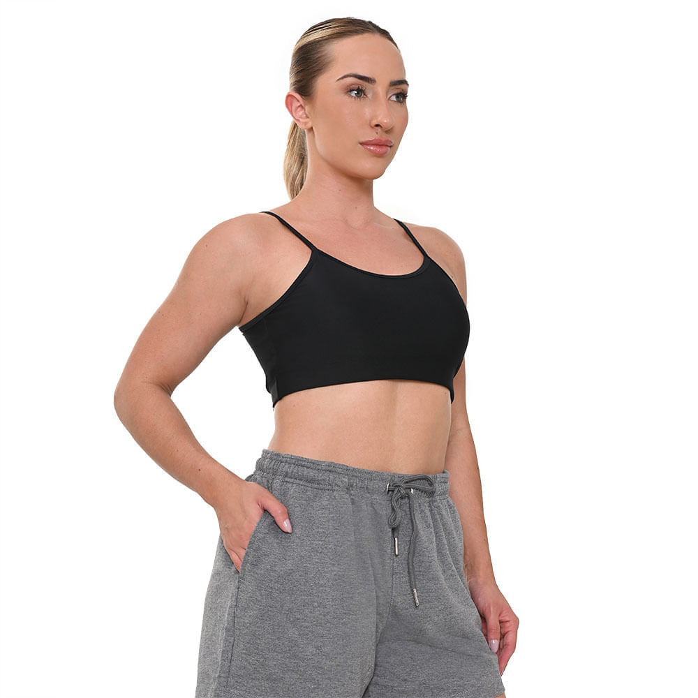 OLYMPIKUS TOP TRAINING FEMININO PRETO OBWWT24166-PRETO BASIC POLIESTER-1768303657635