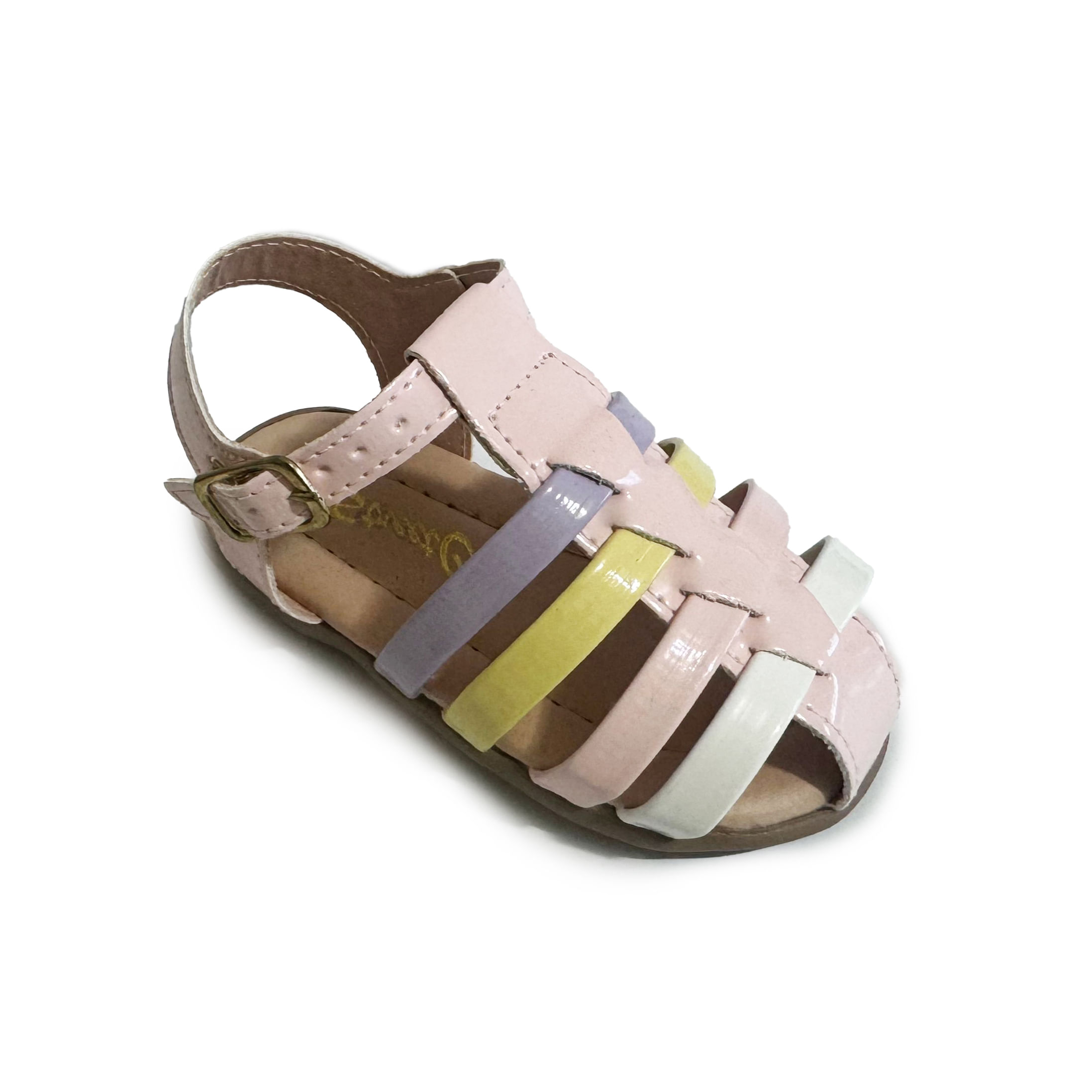 Sandália Rasteira Street Cal Infantil Rosa