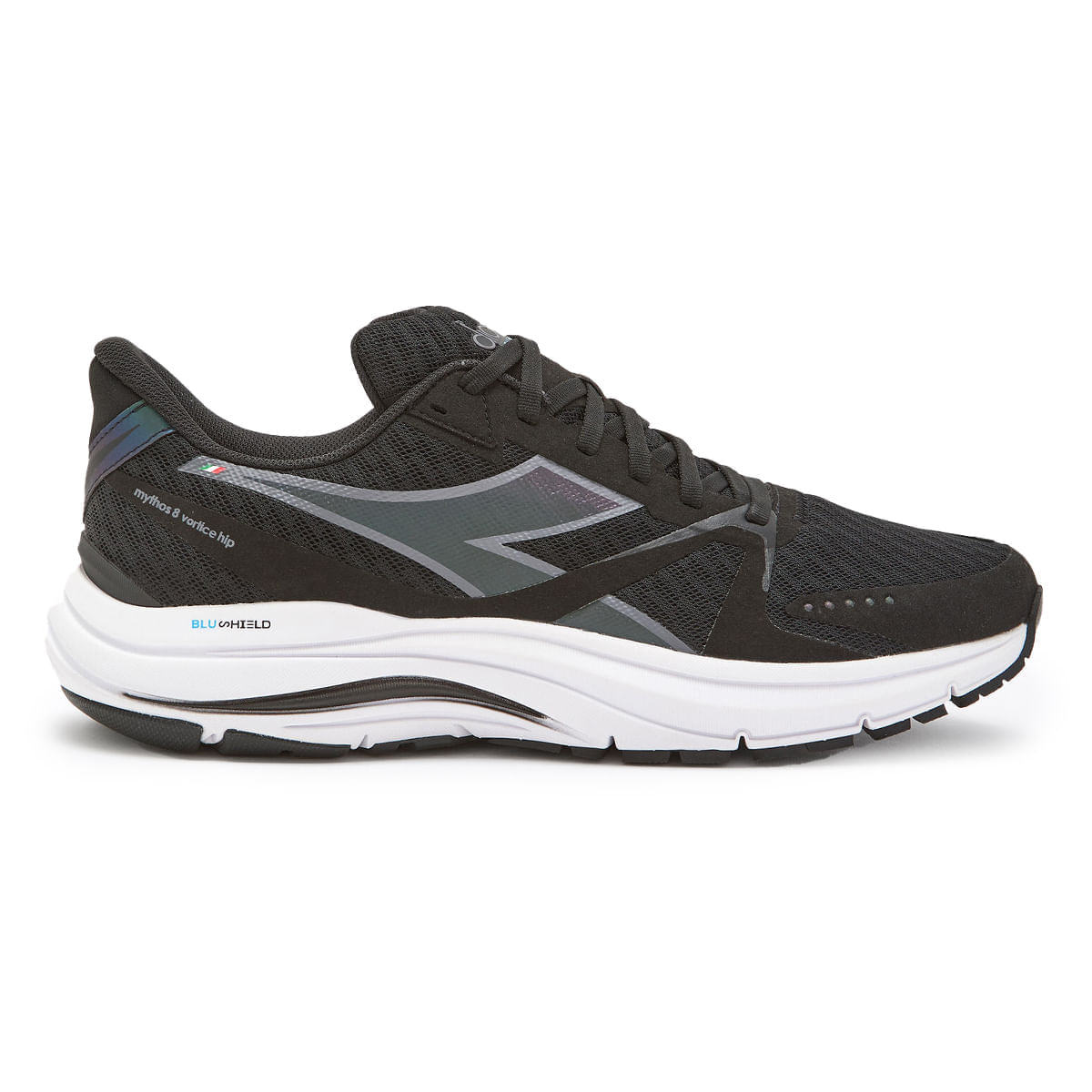 Tênis Masculino Diadora Mythos Blus 8 Vortice Preto Grafite