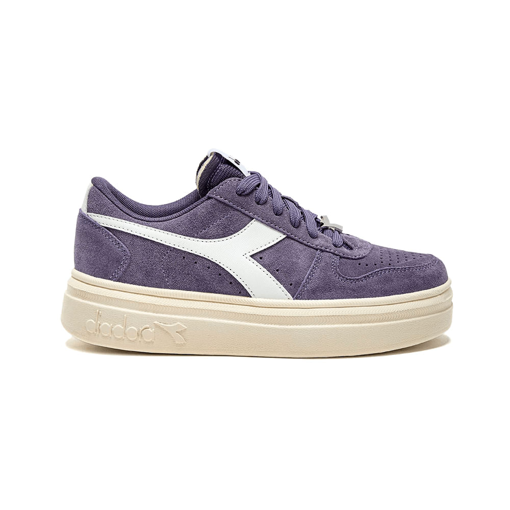 Tênis Diadora Magic Bold Suede Feminino Roxo