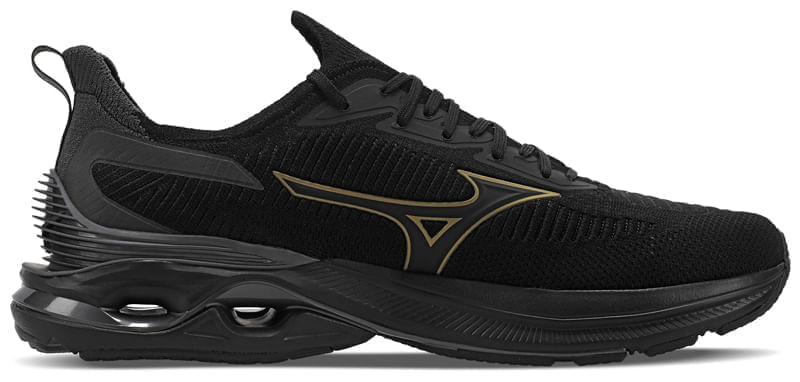 Tênis Mizuno Wave Mirai 7 Masculino Preto