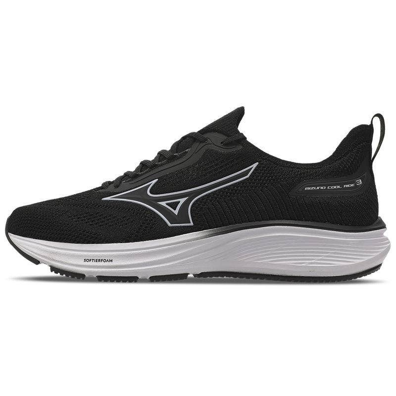 Tênis de Corrida Mizuno Cool Ride 3 Masculino Preto-1741026133182