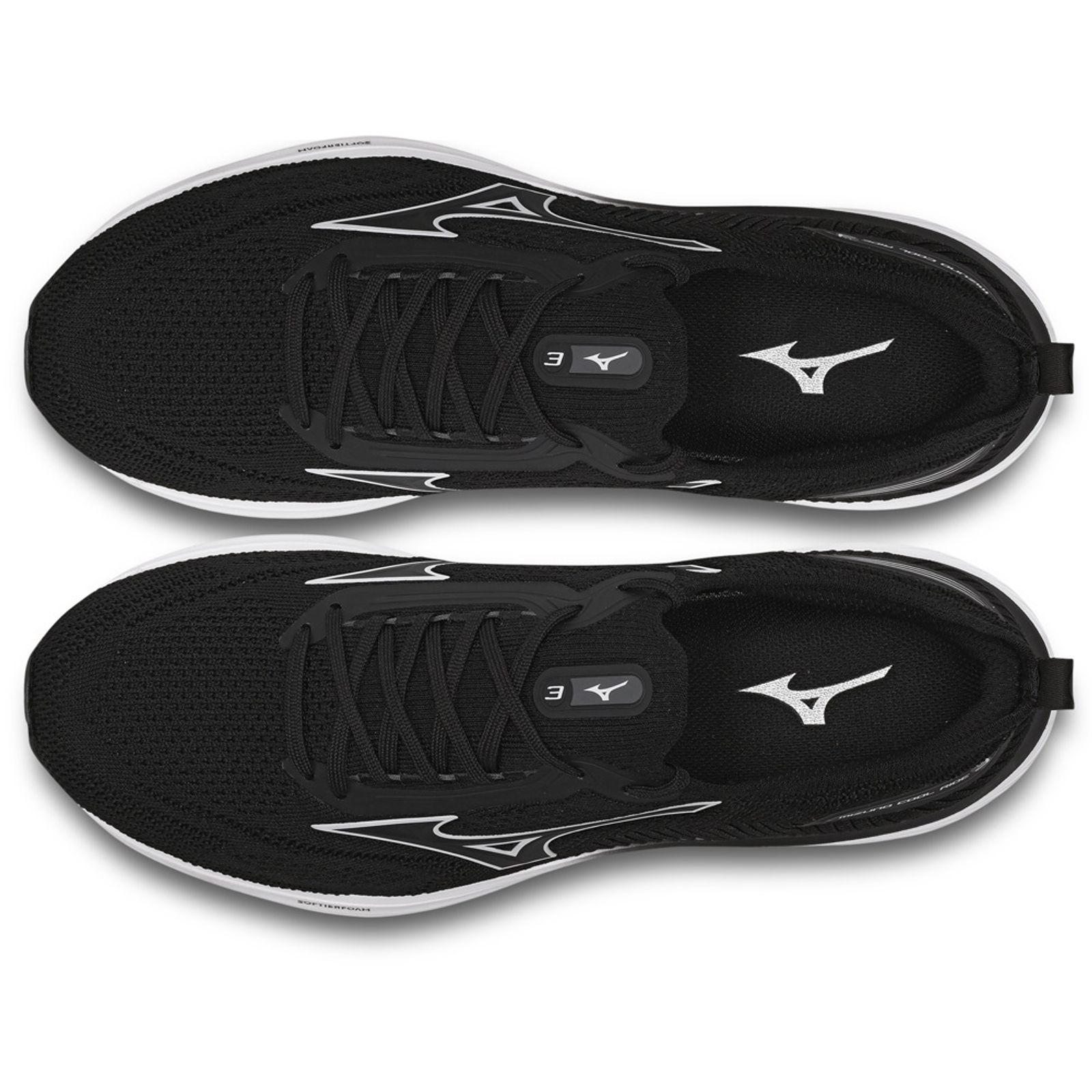 Tênis de Corrida Mizuno Cool Ride 3 Masculino Preto-1741026219840