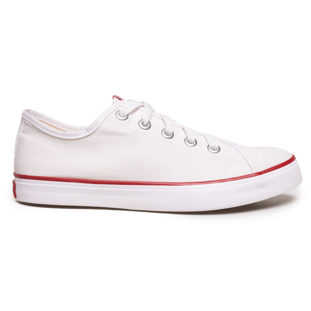Tênis Coca Cola Stream Canvas Feminino Branco