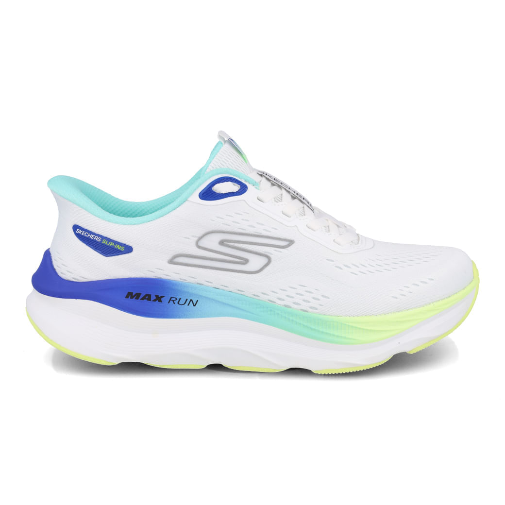 Tênis Corrida Skechers Max Run Feminino Branco