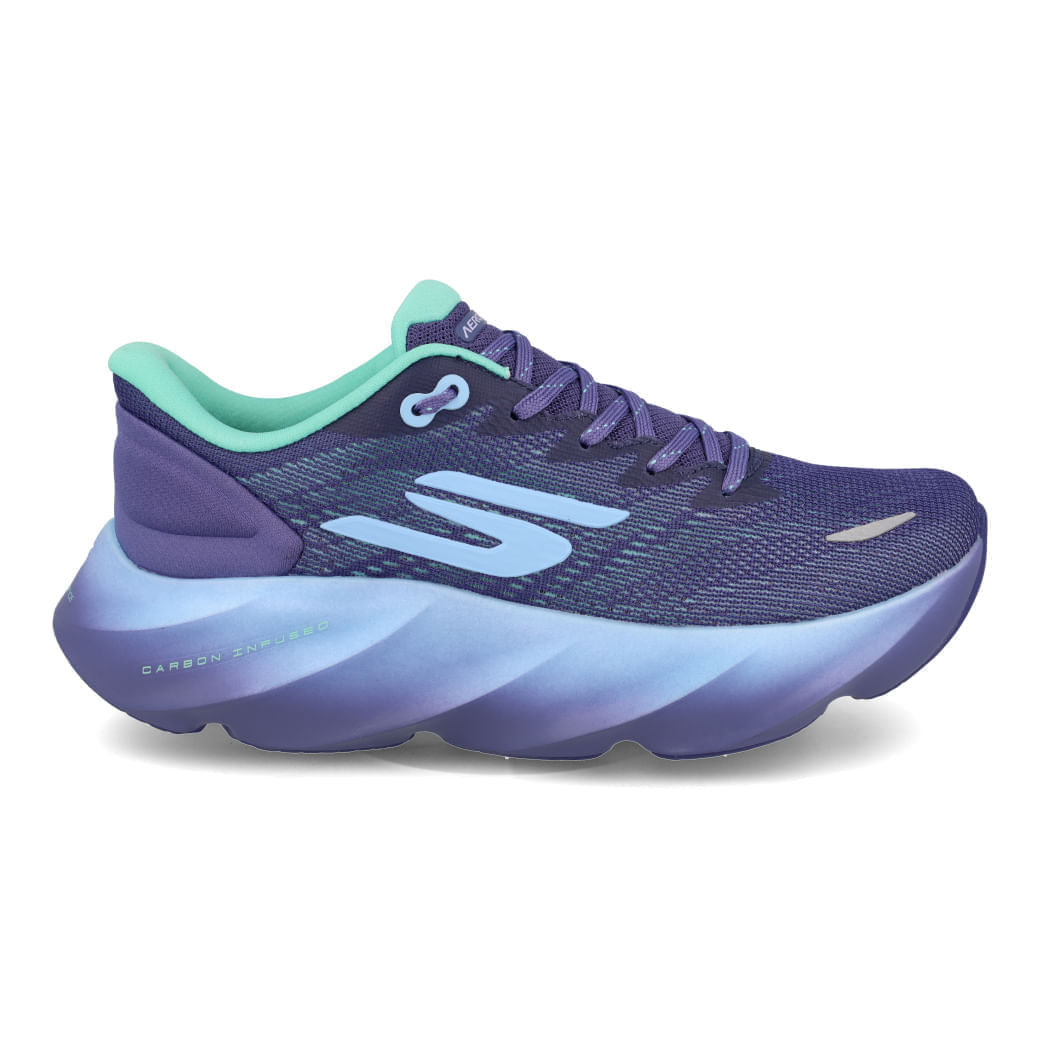 Tênis Running Skechers Aero Burst Roxo Feminino