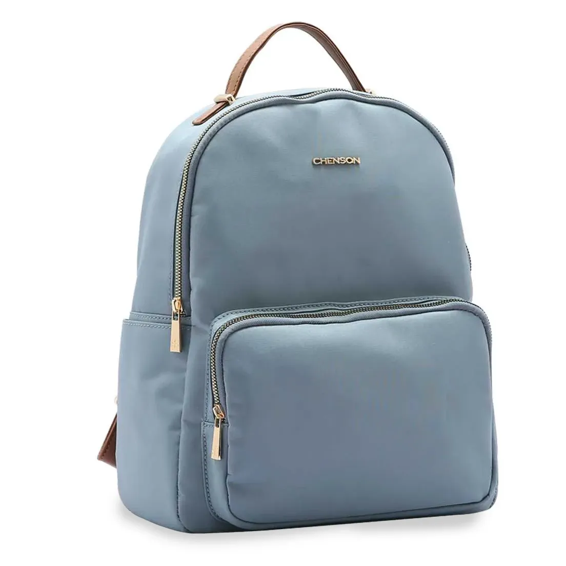 Mochila Feminina Chenson Microfibra Cinza