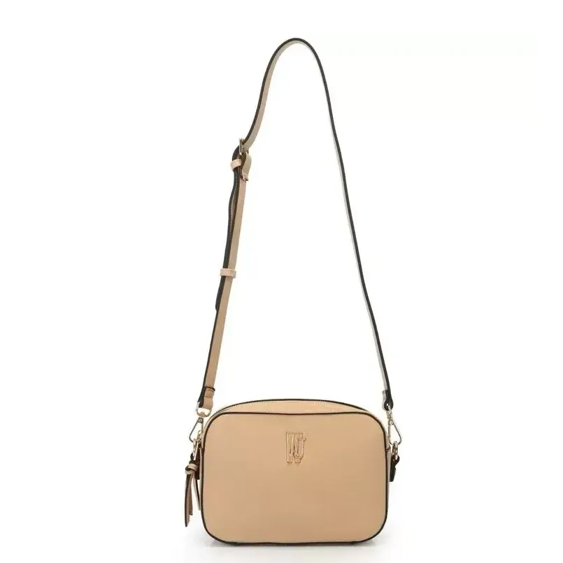 Bolsa WJ Tiracolo Estruturada Feminina Bege