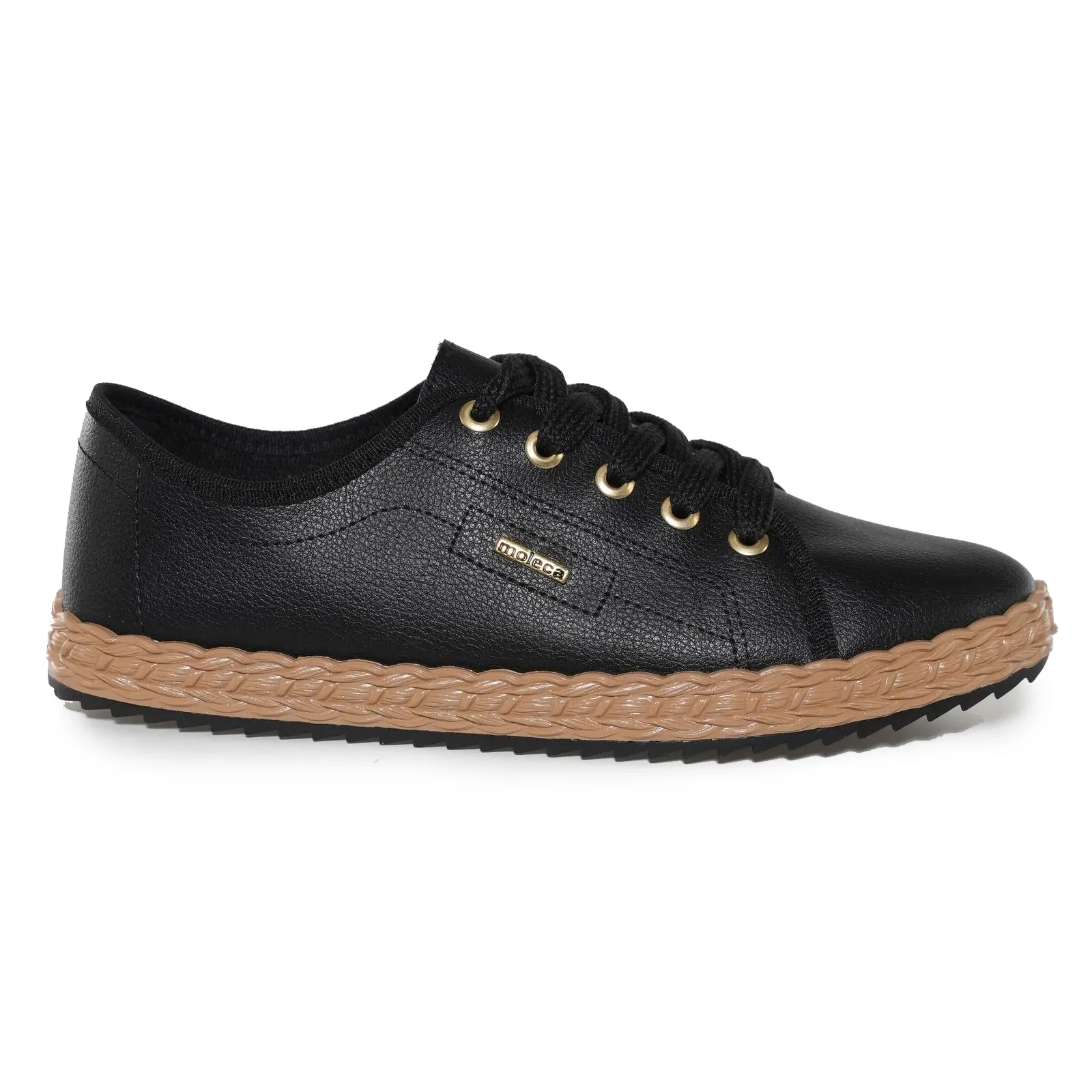 Tênis Moleca Classic Neo Preto Casual