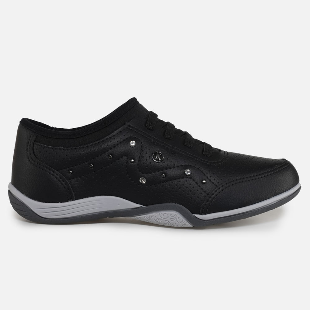 Tênis Casual Kolosh Feminino Preto