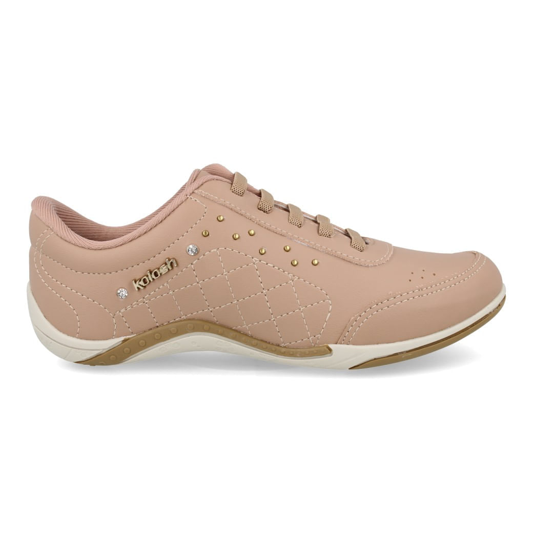 Tênis Feminino Casual Spike Kolosh Bege