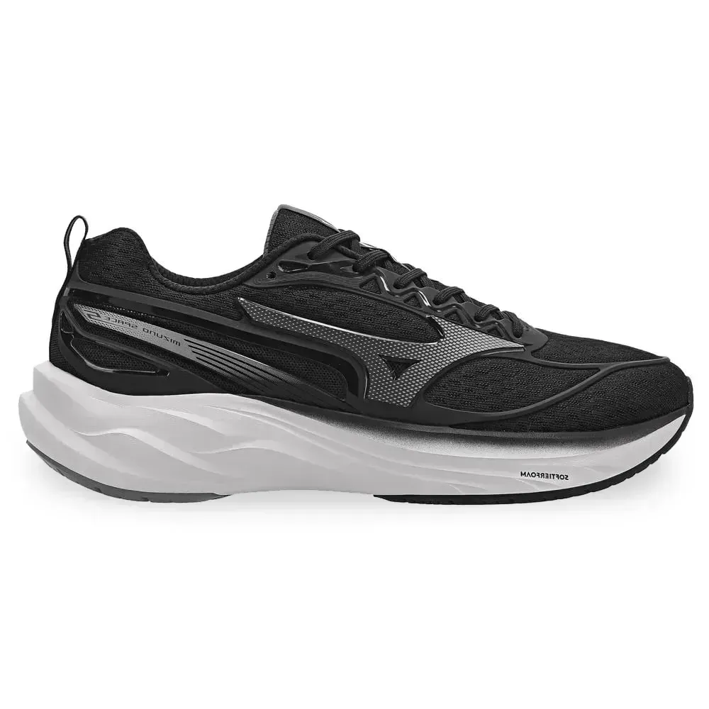Tênis Mizuno Wave Space 5 Masculino Preto para Corrida | Oscar