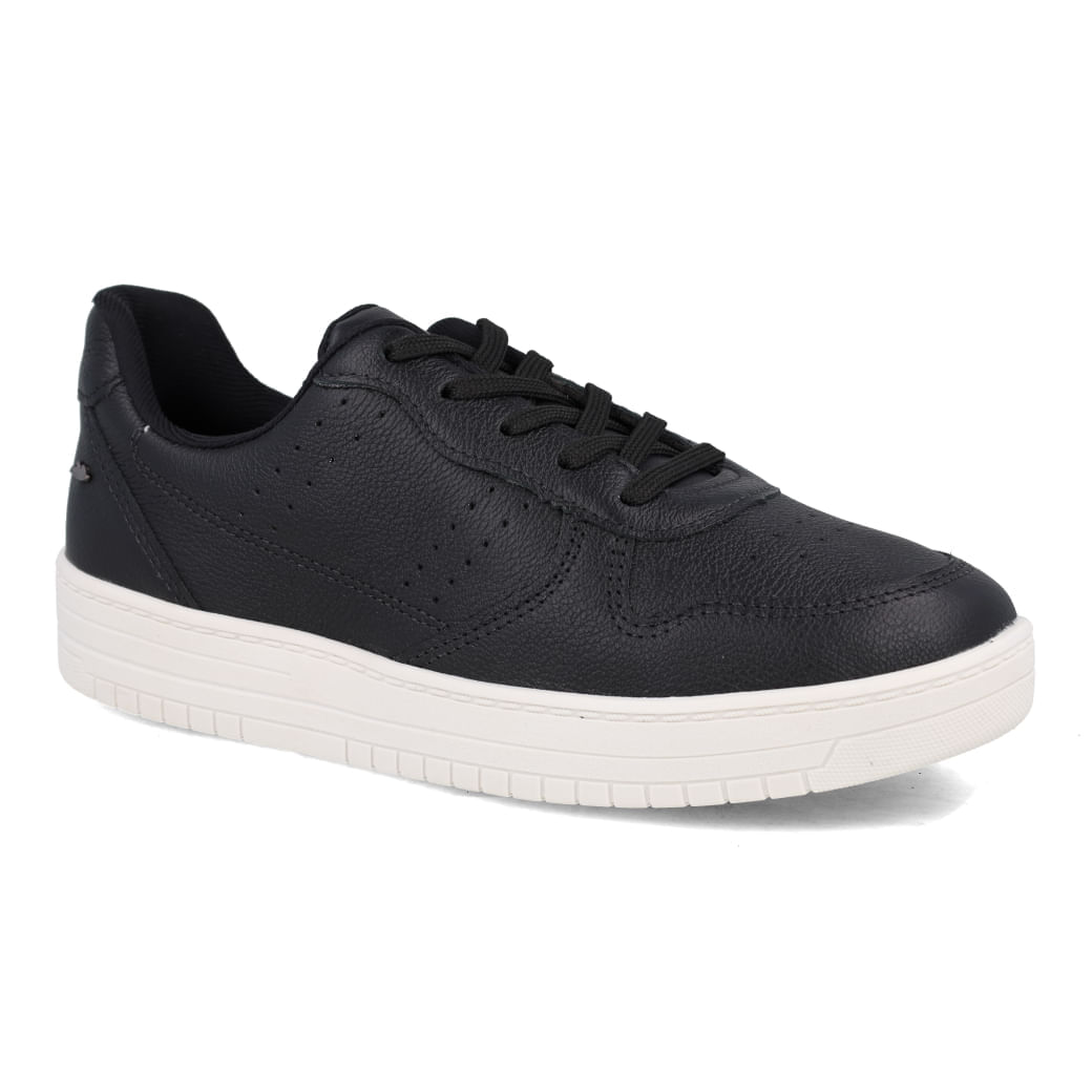Tênis Dakota Casual Feminino Preto vista frontal para ajuste e conforto