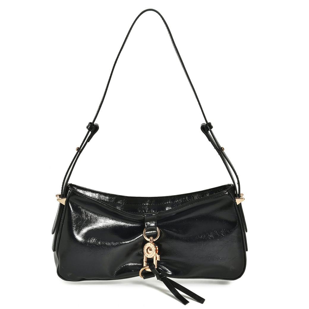 Bolsa De Ombro Via Marte Feminina Preto