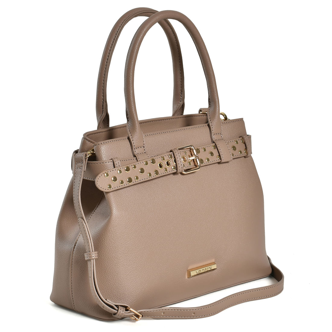 VIA MARTE BOLSA OMBRO MINI FLOATER FEMININO BEGE B2-702-01 MATERIAL SINTETICO-1759428695092