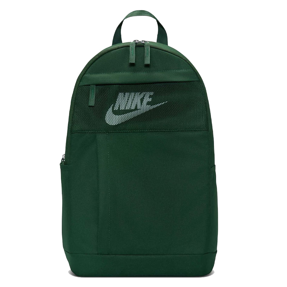 Mochila Nike Elemental unissex na cor verde vista frontal