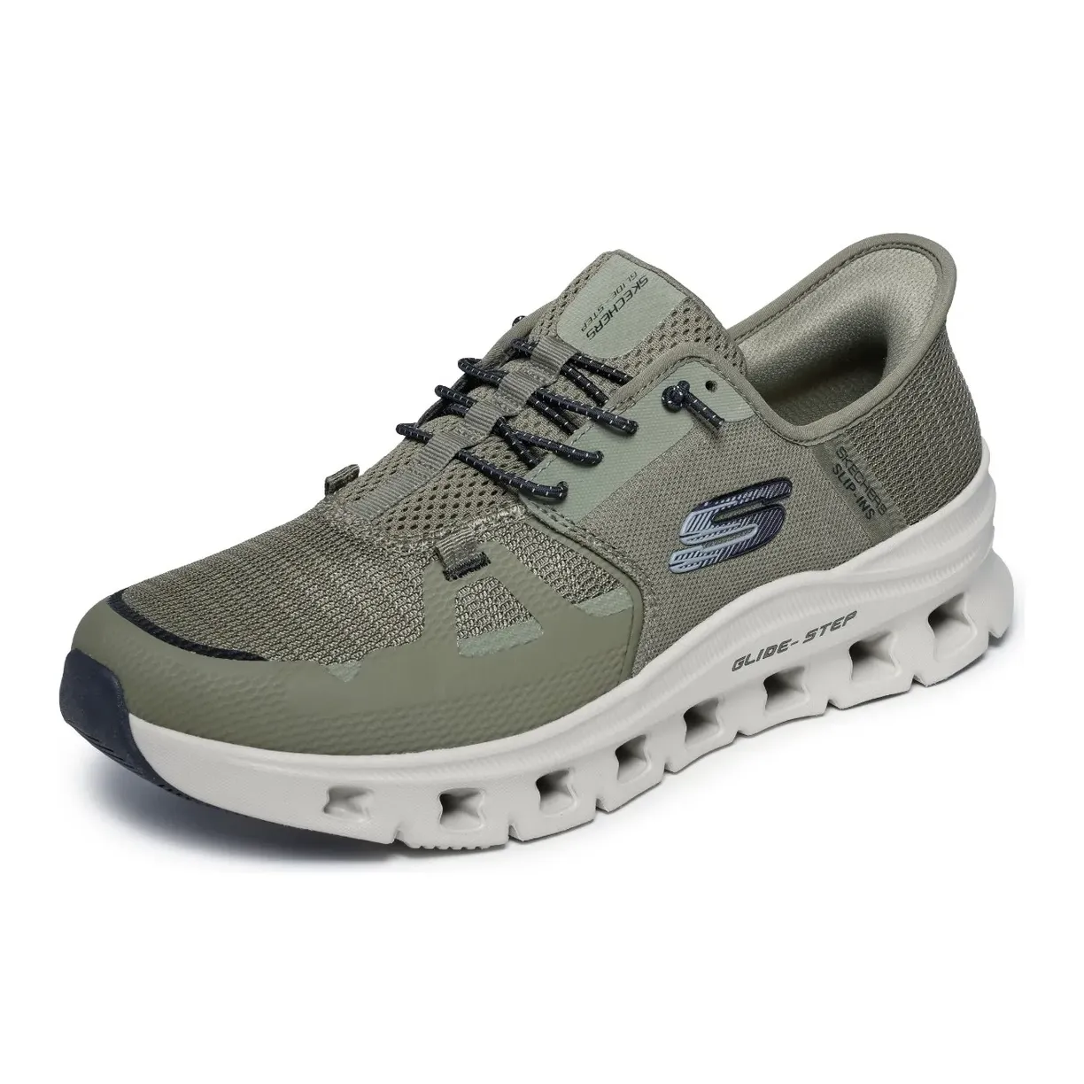 Skechers-Tenis-232930-OLBK-GLIDE-STEP-PRO-Verde-MusgoPreto-Sint-999999992712001--1-