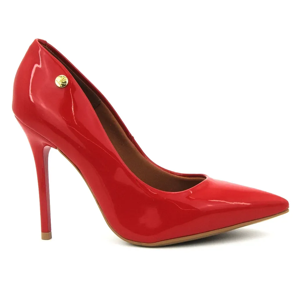 Sapato Vizzano Scarpin Vermelho Feminino