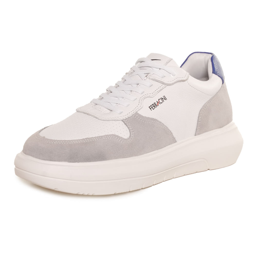 Sapatenis-Ferracini-Easy-Branco-e-Cinza-Masculino