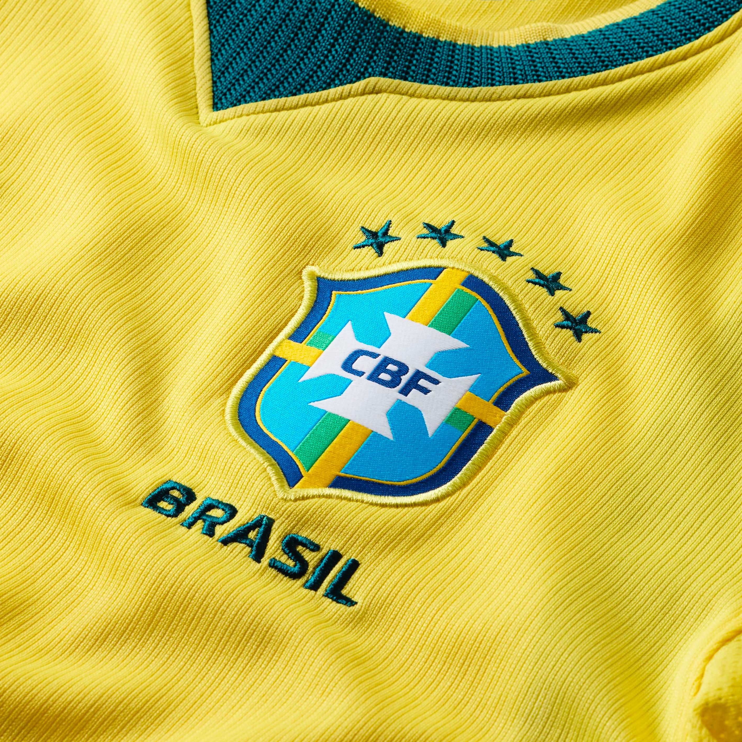 Tabela de tamanhos da Camisa Infantil Brasil Nike