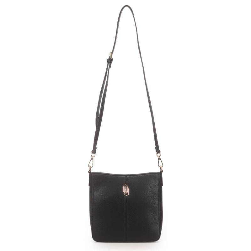 Bolsa Tiracolo WJ Básica Feminina Preto
