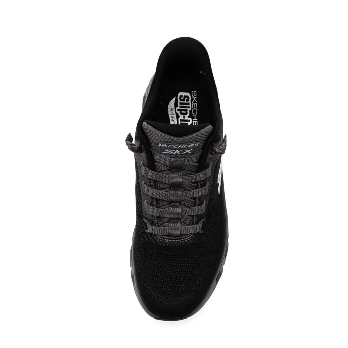 Tênis Skechers Glide-Step Pro Masculino Preto vista lateral