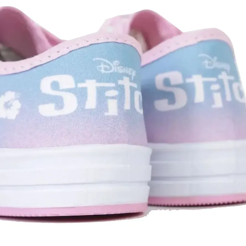 Tabela de numeração do tênis infantil Dyan Stitch rosa