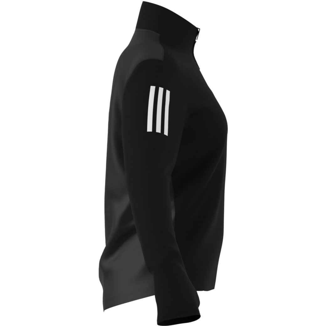 Jaqueta Adidas Meio Zíper Feminina Preta | Oscar