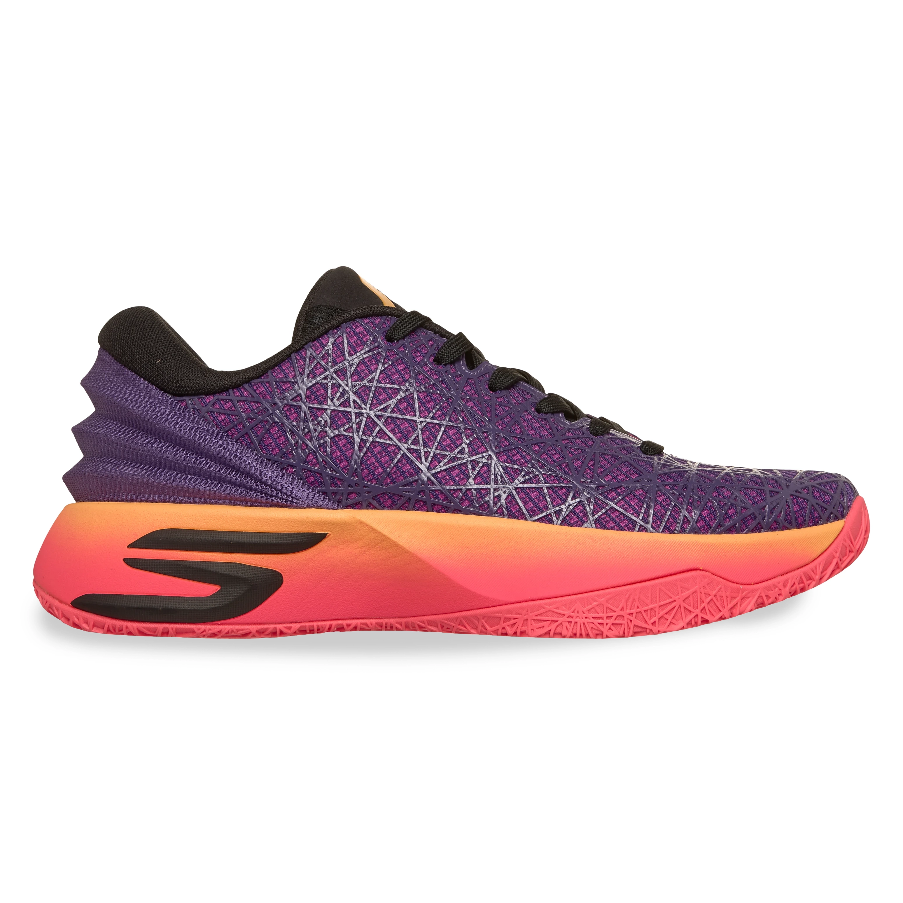 Tênis Basquete Skechers Skx Je1 Masculino na cor roxo, vista frontal