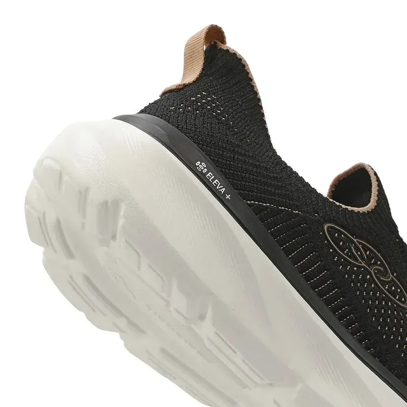 Tênis Olympikus Era Feminino Preto visto de lado para ajuste e conforto
