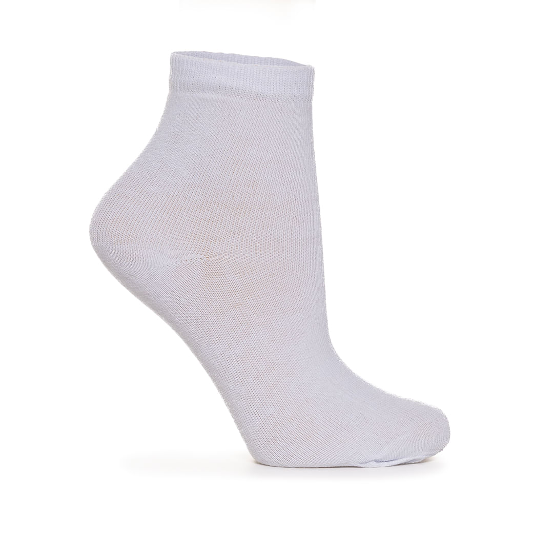Meia casual infantil preta da marca Done Head vista frontal