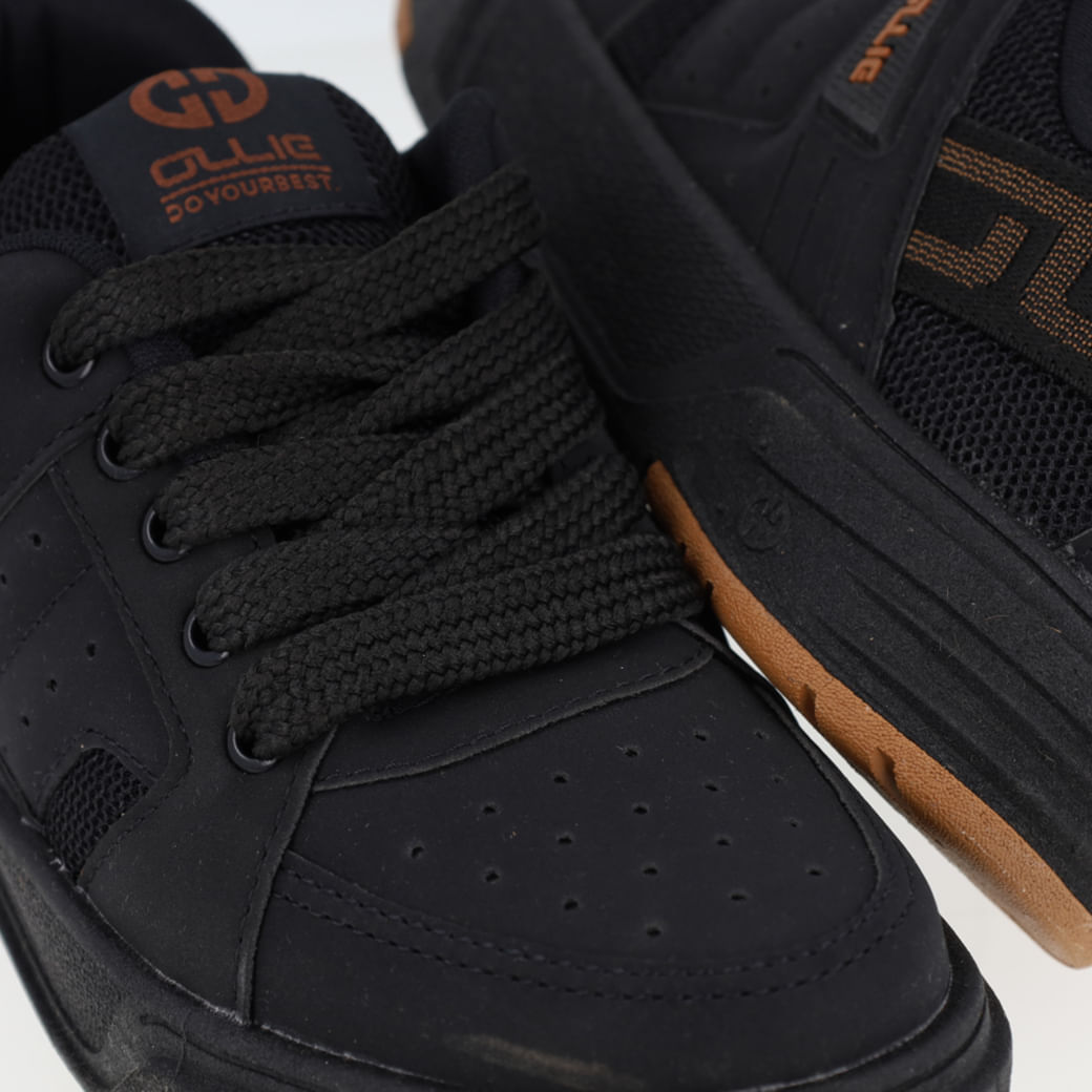 Tabela de numeração do Tênis Casual Ollie Nitro Masculino Preto