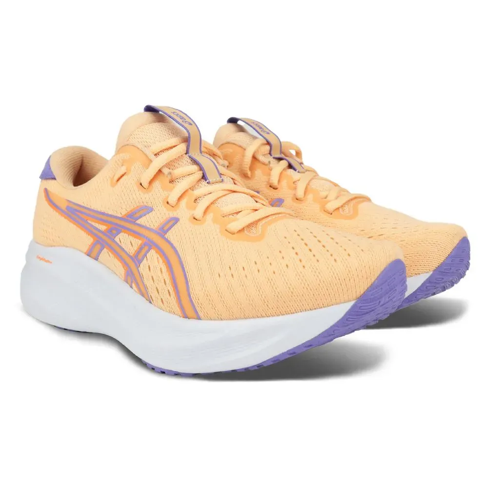 Tênis Asics Gel Excite 11 Feminino Laranja vista lateral destacando design e cores